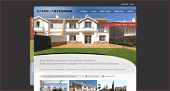 Desktop Screenshot of casasdeartesania.com